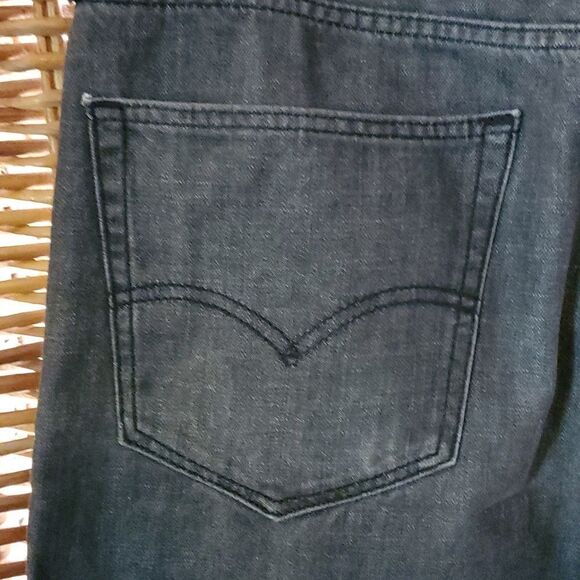 Levi's 562 Loose Taper Black Jeans 36 x 29 - Picture 7 of 11